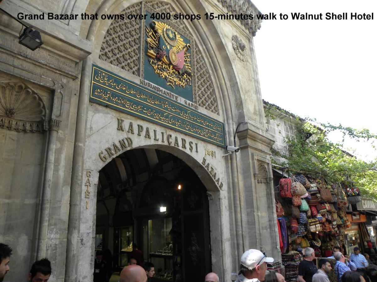 Walnut Shell Hotel Sultanahmet Estambul Exterior foto